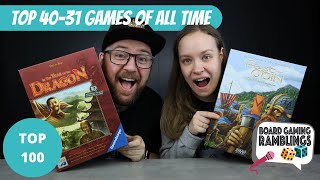 Top 40-31 Board Games of all time (Top 100)