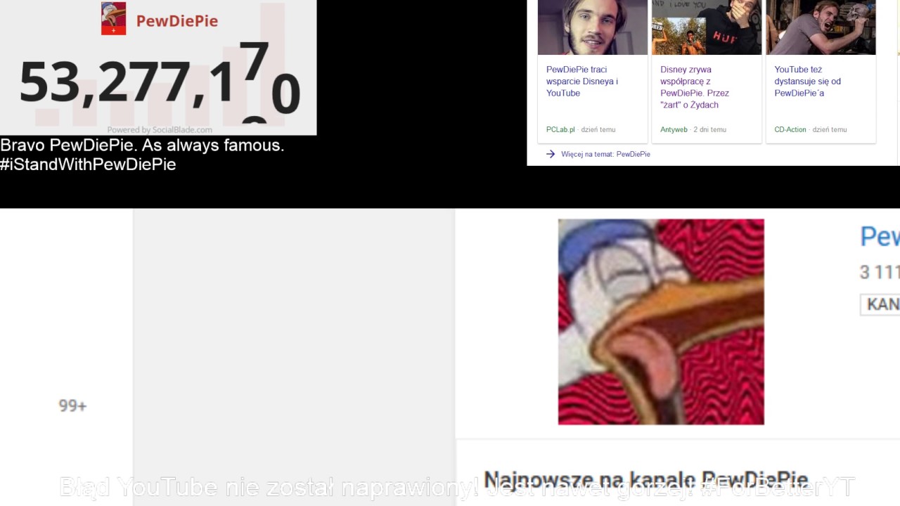 #iStandWithPewDiePie YouTube Drama (NO COMMENTARY) (LOW_INTERNET) camera iphone 8 plus apk