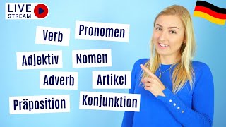 Wortarten einfach erklärt │ Deutsch lernen A2, B1, B2