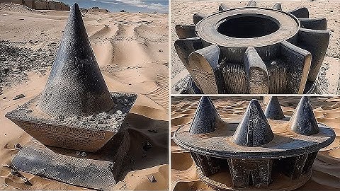Oude Egyptische technologie achtergelaten door een geavanceerde beschaving die verdween