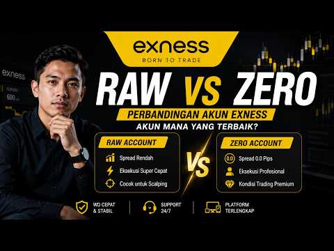 Perbedaan Akun Raw Spread dan Zero Exness | Kupas Tuntas Kelebihan & Kekurangan