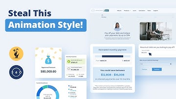 Top Animated Marketing Videos: Explainer Video Animation for Fintech Website / Motion Graphics