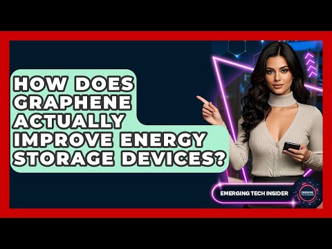 How Does Graphene Actually Improve Energy Storage Devices? – Emerging Tech Insider