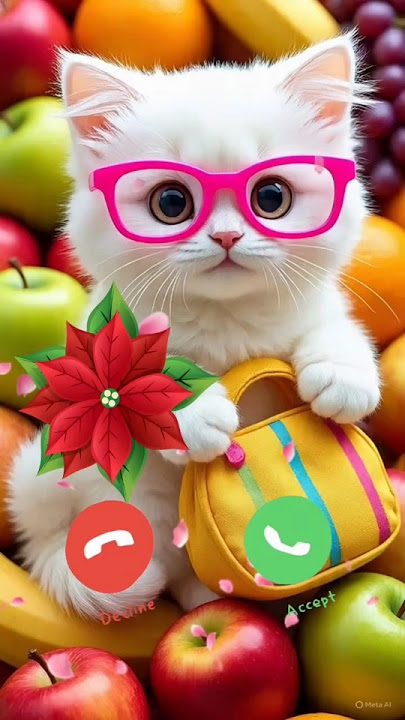 Best Ringtone 🎶 Cute Cat #shortfeed #ringtone