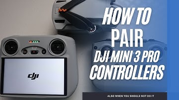 DJI Mini 3 Pro Tutorial | How to pair & bind your Remote Controller
