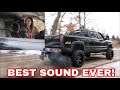 Duramax 5inch Exhaust Installed! You have to hear this