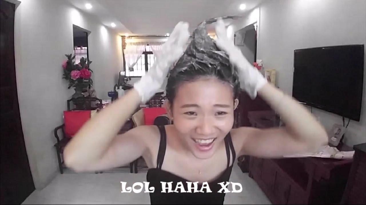 Liese Bubble Hair Dye In Ash Brown Youtube