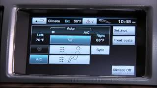 Jaguar XF How To Climate Controls