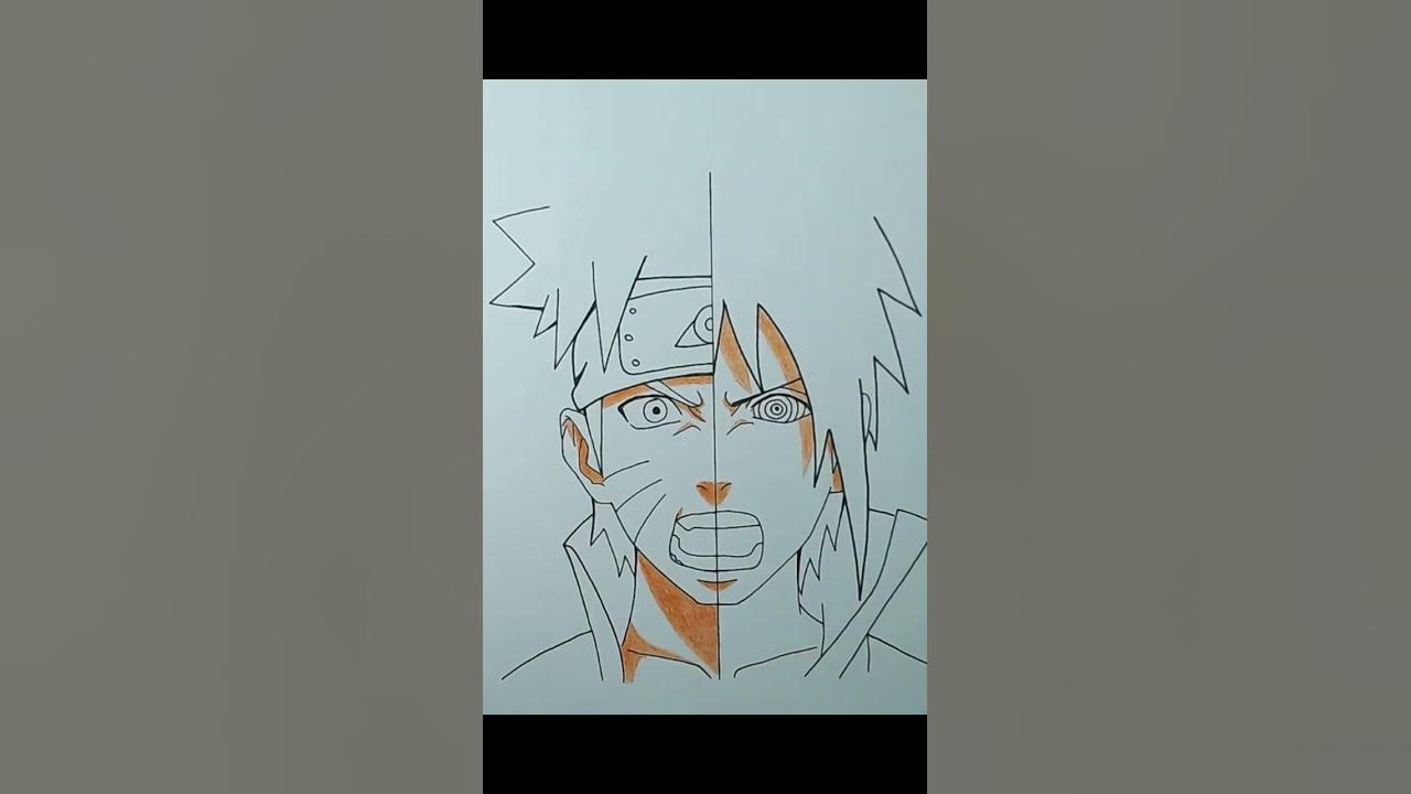 Desenhos do Gui - Pintura e referência. NARUTO ! Pintura