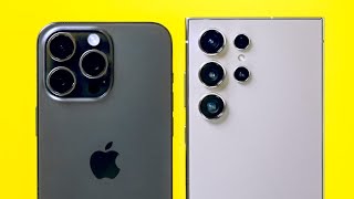 S24 ultra vs iphone 15 Pro Max USB killer test