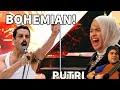 Bohemian Rhapsody - Putri Ariana Cover | America&#39;s Got Talen Golden Buzzer Reaction