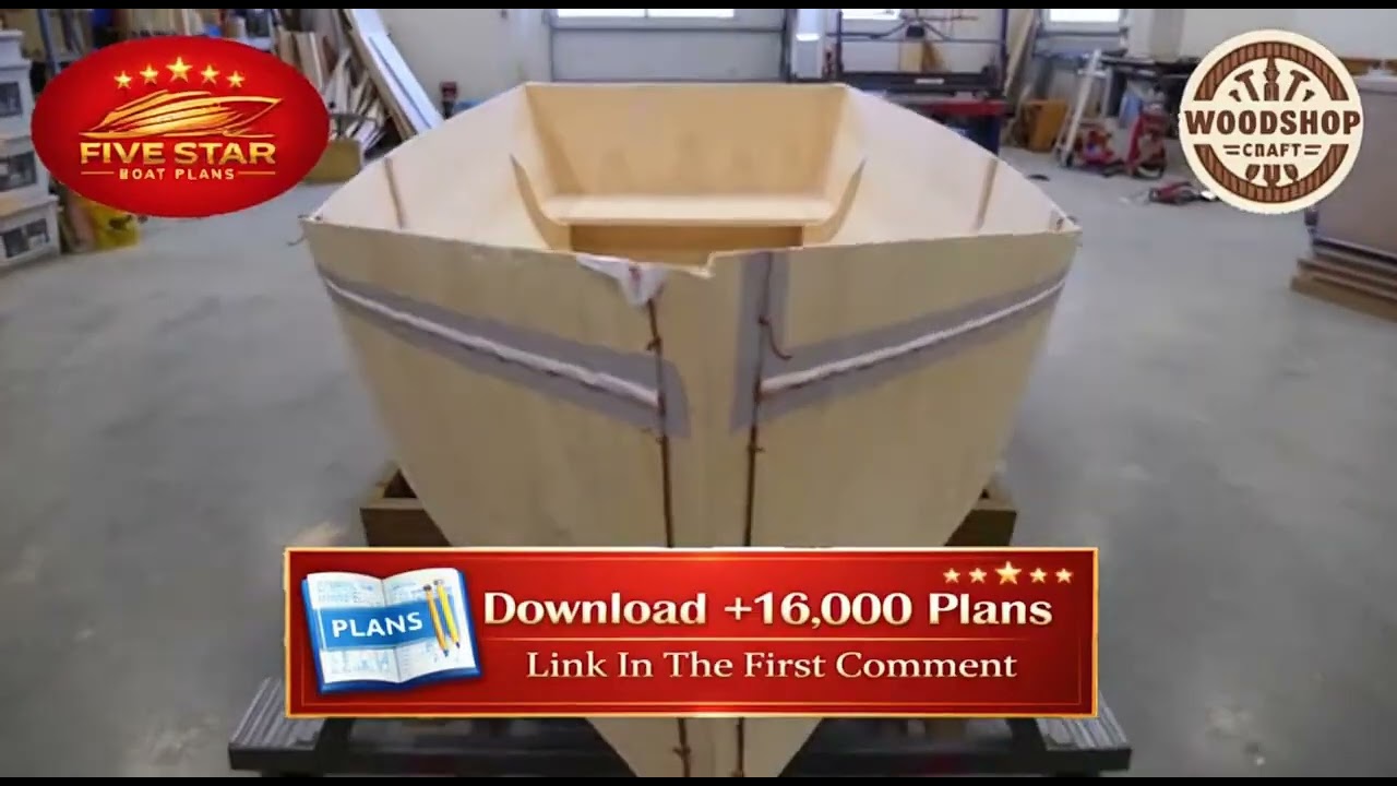 Build Your Dream Plywood Boat Easily with Free PDF Plans