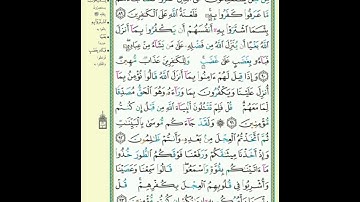ص 14 - سورة البقرة - مكررة 7 مرات للتثبيت الشيخ سعد الغامدي {رواية حفص}
