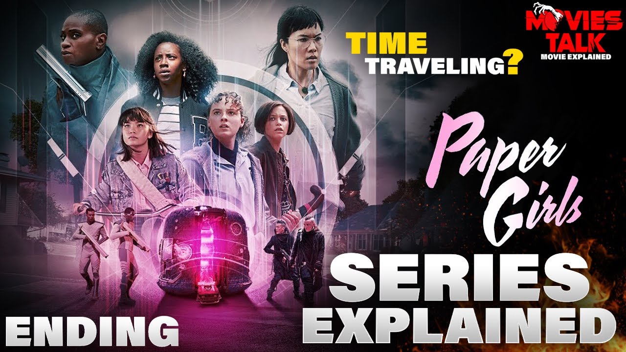 Paper Girls Series Ending Explained in Hindi | Time Traveling | Comic Book References & Easter Eggs