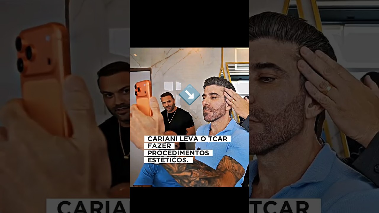 Cariani levou o Tcar na estética facial 🤣 