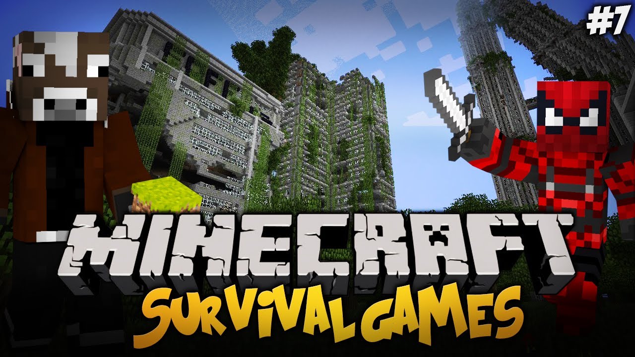 Minecraft Survival Games - DRZEWKO , MEGA FAIL&MEGA RAG 