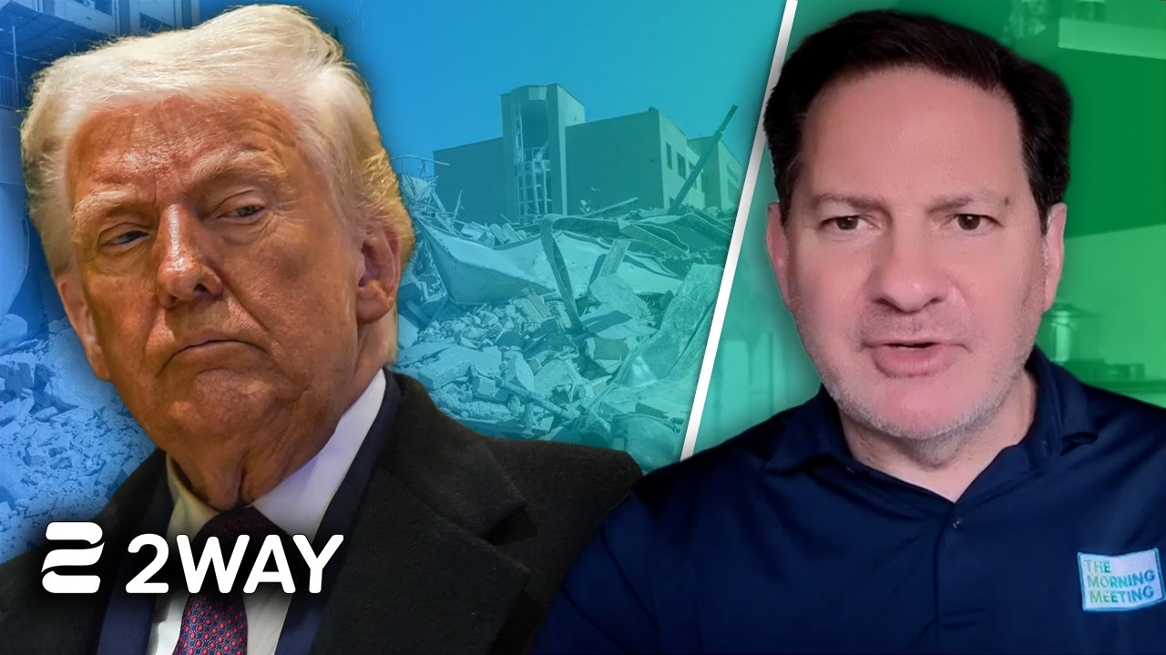 Trump “Found an off Ramp”: Pauses “Military Strikes Against Iranian Power Plants” To “De-Escalate” - YouTube