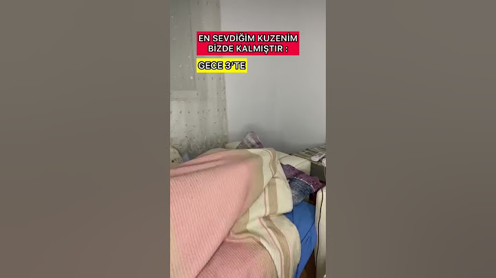 En sevdiğim kuzenim bizde kalmıştır 🤣🤣
