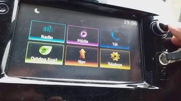 Medianav Evolution 9.3.1 Menu secret MICOM Renault.