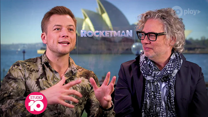 Taron Egerton & Dexter Fletcher Talk 'Rocketman' |...