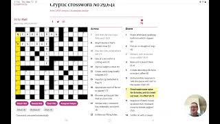 Gardian Cryptic Crossword (Thursday, 13 March 2025)