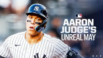 Aaron Judge had 26 XBH in May 2024! VIDEO GAME NUMBERS! (ALL RISE for 12 HR!)