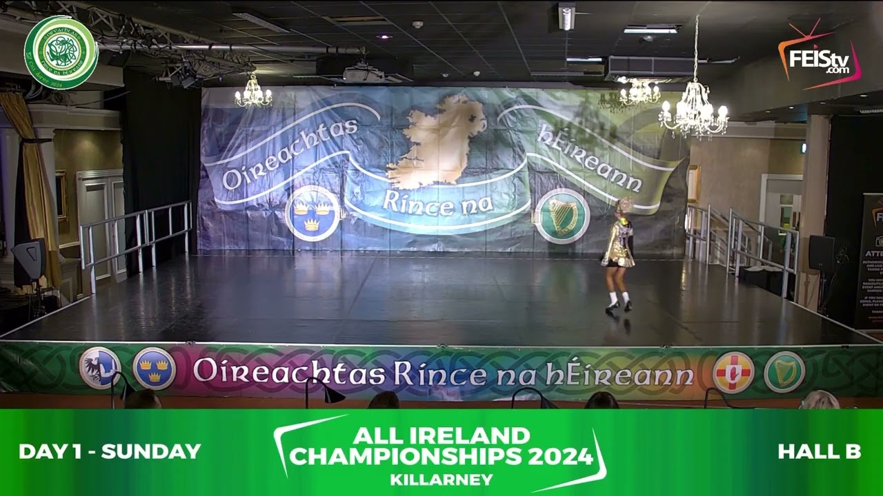 All Irelands 2024 - Girls 10-11 - 1st Place - Set Dance - Lily Reilly