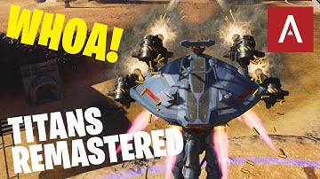 War Robots Remastered - EPIC Titan Battles (All Titans) In HD Graphics WR Test Server Gameplay