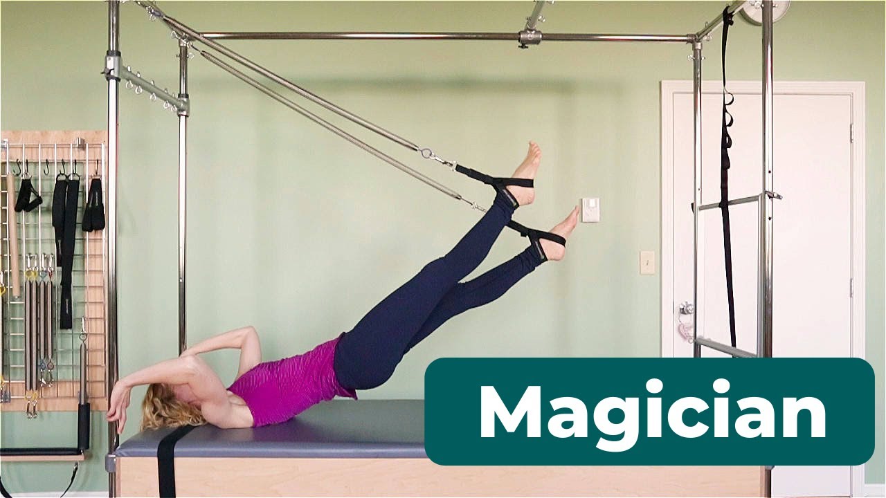 Magician on the Trapeze Table/Cadillac ⎮Pilates Encyclopedia YouTube