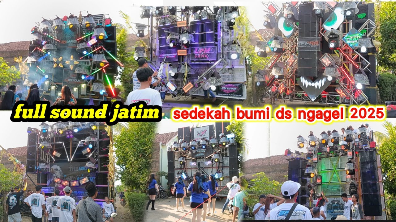 FULL SOUND JATIM‼️SEDEKAH BUMI ds NGAGEL 2025 AJANG ADU GENGSI SOUND JATIM DI MULAI#karnaval#horeg
