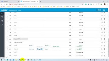UPConnetion with EdgeSwitch