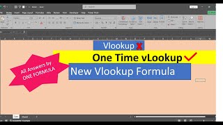 one time VLOOKUP, Excel Lookup,vertical lookuop,vlookup easy way screenshot 5