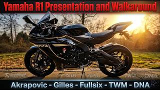 Yamaha R1 RN65 PRESENTATION - Akrapovic - Gilles - Fullsix - TWM - DNA