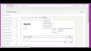 08  Sales Quotes - MYBOS Accounting Software screenshot 4
