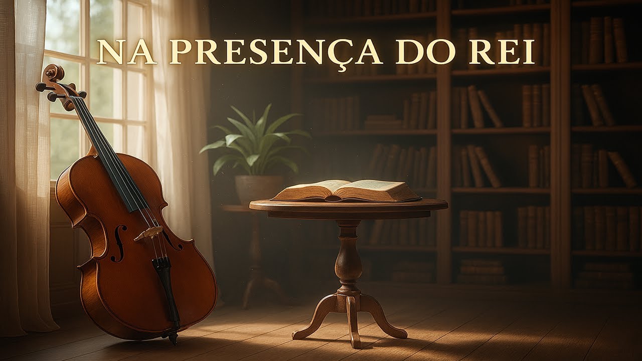 🎵 Na Presença do Rei (1 Hora) - Violoncelo Instrumental para Oração | Instrumental Soaking Worship🕊️
