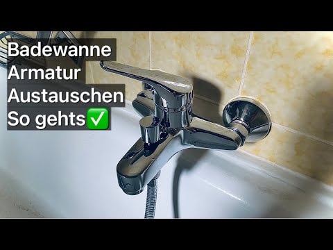 Video: Wie zerlege ich die Einhebel-Wannen- und Duscharmatur?