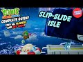 Yoshi's Crafted World | Slip-Slide Isle Guide (All Hidden Flowers and Red Coins!)