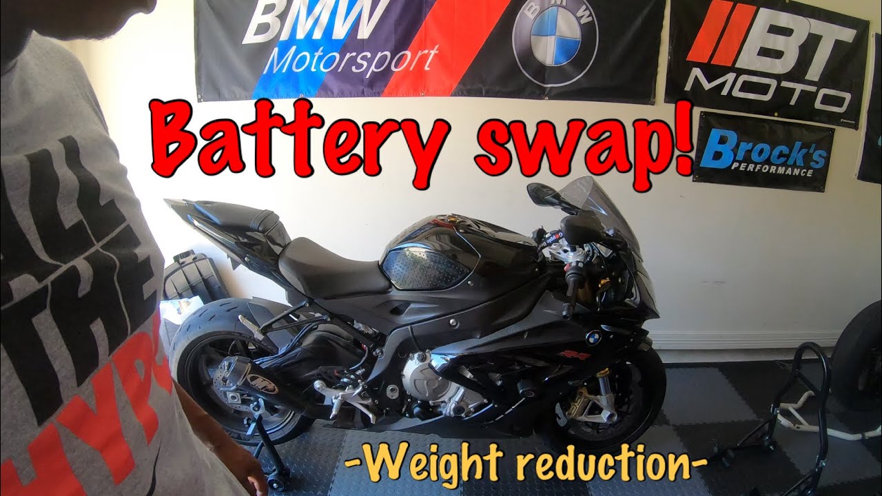 The ZOLOMON project begins- 2016 BMW S1000rr- How to change the battery ...