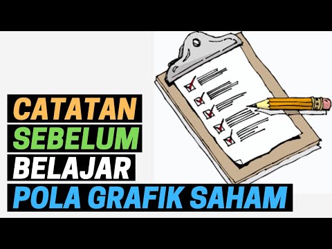 CATATAN SEBELUM MULAI BELAJAR CHART PATTERN POLA GRAFIK SAHAM