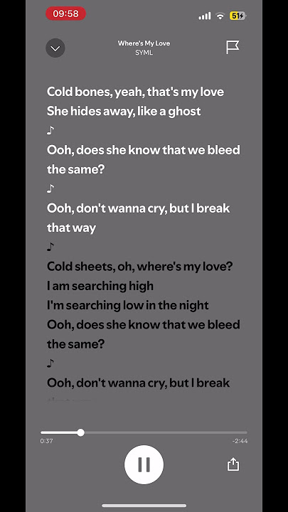 Where’s my love - SYML