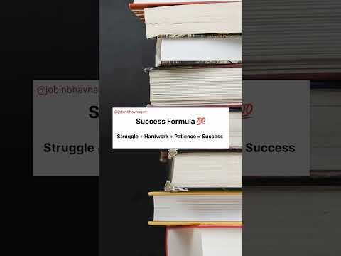 Success Formula 💯 #motivation #ytshorts #motivated #motivational #inspire #shorts