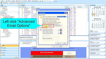 Old Tutorial - How to Turn off Desktop Alerts in Outlook 2003 & Outlook 2007