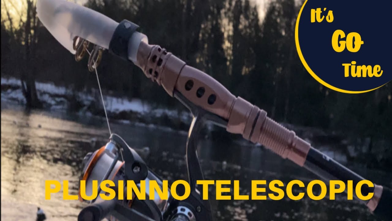 Plusinno Telescopic Rod/Reel Combo Review!!  