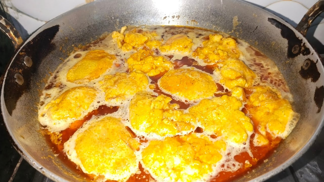 New recipe egg fry with masaledar  Asma kitchen vlog video viral 