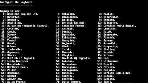Kali Linux Accessibility Installation Options
