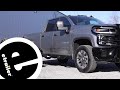 etrailer | Installing the Westin HDX Nerf Bars on a 2025 Chevrolet Silverado 2500