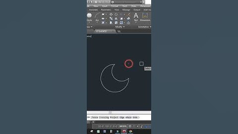 04. HOW TO DRAW A CIRCLE IN AUTOCAD USING 2 POINT METHOD || #youtubeshorts || #Shorts