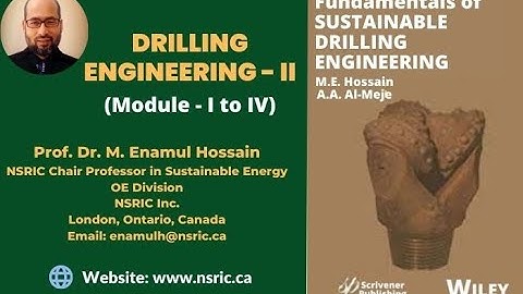 An introductory video for Drilling Engineering - II