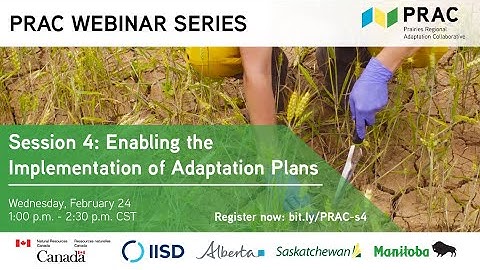 Enabling Implementation of Adaptation Plans