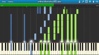 S.Rachmaninov - Rhapsody On A Theme Of Paganini - 18th Variation. Piano (Synthesia) chords